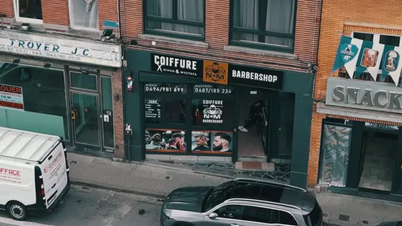 N&M Barber, Barber shop. vidéo réalisée par Creative 7K, vidéaste à Mons